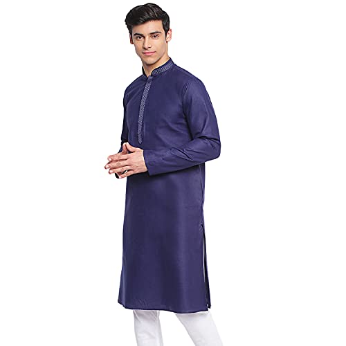 Image of Sanwara Men's Cotton Regular Kurta