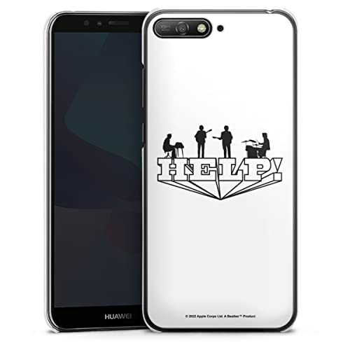 DeinDesign Coque Compatible avec Huawei Y6 2018 Étui Housse The Beatles Help! Rock ‘n’ Roll - Les Beatles, Paul McCartney, John Lennon, RIngo Starr, George Harrison DeinDesign Coque Compatible avec Huawei Y6 2018 Étui Housse The Beatles Help! Rock 'n' Roll