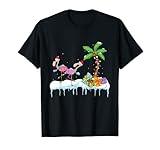 Photo Gallery divertente babbo fenicottero sci natale regalo maglietta Photo Gallery divertente babbo fenicottero sci natale regalo maglietta