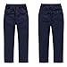 Boys Cargo Joggers Pants Straight Leg Fashion Trousers Classic Loose Sweatpants Casual Hiking Pant with Pockets Navy