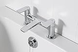 Cascade 008.26.3 Trapeze Bath Filler, Chrome