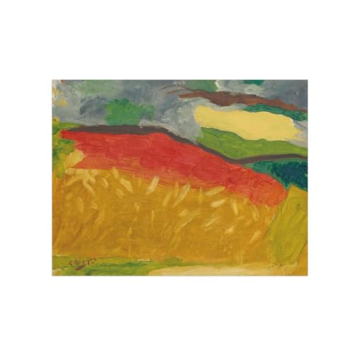 Tableau Georges Braque Le Blé décoration murale salon toile 80x60cm sans cadre
