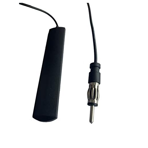 Universal Car Radio Antenna Hidden Windshield Adhesive Mount Am Fm Radio Antenna for Vehicle Track SUV Stereo Audio Receiver CD Media Player Amplifier