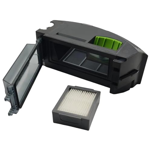 XOTCMHG Depósito De Polvo. Compatible con Irobot Roomba E5 E6 E7 I1 I3 I3 I4 I6 I6 I7 I7 I8 Caja De Polvo Colector De Polvo Piezas De Barredora Accesorios De Aspiradora