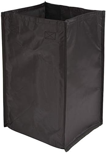 TAG Hardware Premium Full Extension Pullout Laundry Hamper with Removable Bag BLACK (Width (24