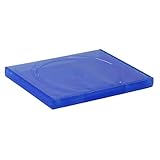 ABS Game Disc Holder Protective Stackable Design for CDs Organized Collection Reinforced ABS Storage Case with Anti Scratch and Label Slot for Game Discs