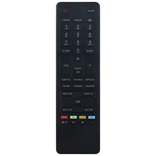 HTR-A18E Telecomando sostitutivo Adatta per Haier TV LED LE55K5000A LE32B7000C LE40B7000CF LE22M600CF LE24M600CF LE28M500C LE28M600C LE32M600C