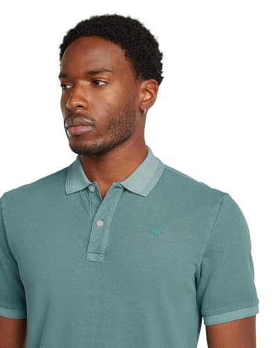 Polo G-Star Dunda slim bleu L anti déformation