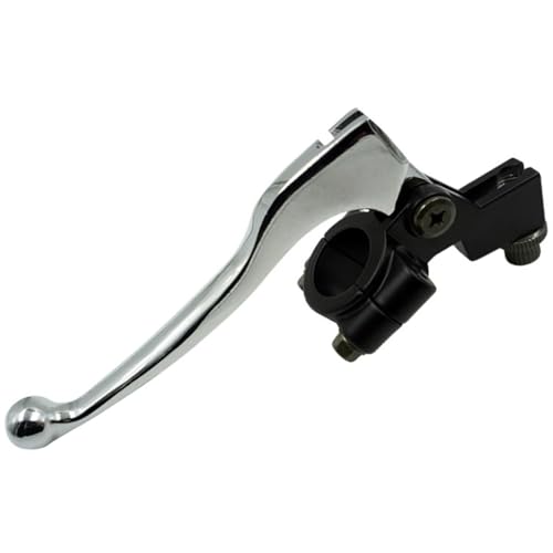 BOROCO Palanca de freno y embrague plegable con soporte y soporte de espejo, aluminio anodizado, manillar universal de 22 mm, apto para moto Dirt Bike ATV Pit Bike 50 cc - 125 cc