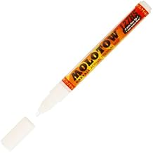 MOLOTOW One4All Acrylic Paint Markers, 2mm, White - M127211