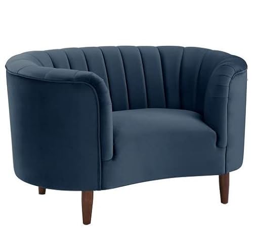 Acme Furniture Millephri Chair, Blue Velvet #TOP25