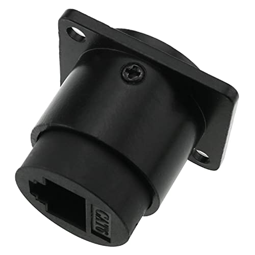 Conector industrial RJ45 Cat6 para panel impermeable miniatura 3