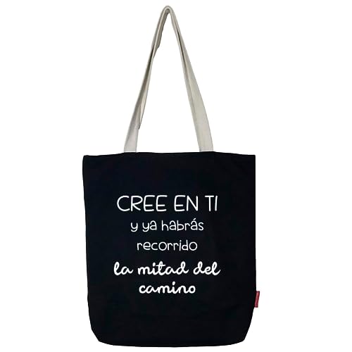 hello-bags. Bolso Totebag. Exterior: Algodón 100%. Con
