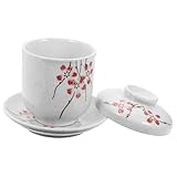 Tasse à vapeur en céramique - cette tasse à ragoût est fabriquée en céramique de haute qualité, la tasse à ragoût est classique et, tasse en céramique