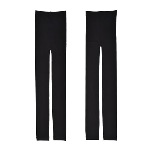 GAP womens Original Ribbed Seamless Tights, 2-pack Footless & Fleece Lined Tights, Soft2