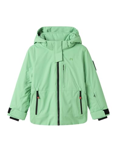 NAME IT Unisex Kinder Nknslope10 Jacket Ski Edition Fo Noos, Irish Green, Numeric_116