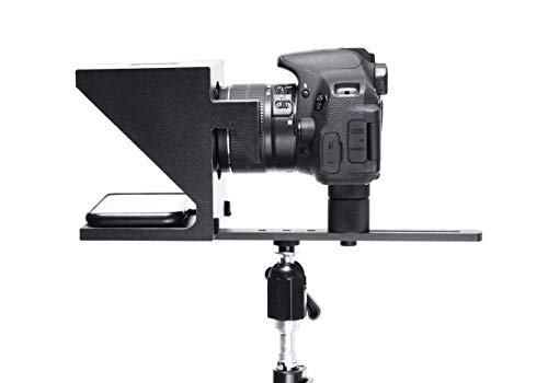 Little Prompter Teleprompter | iPhone, MacBook Pro, Android, Laptop Teleprompter | Present Perfectly with your phone and DSLR