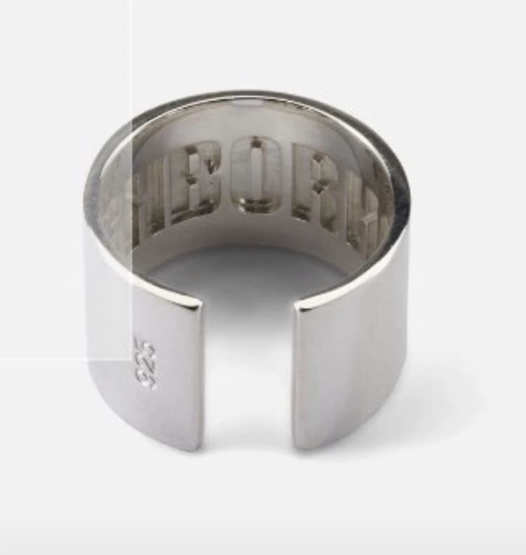 Amazon.co.jp: NEIGHBORHOOD CI WIDE/S-RING - SILVER925 / FITS ALL  