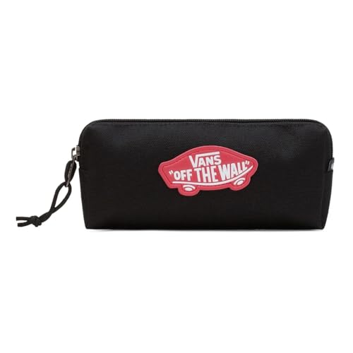 Vans Old Skool - Estuche para lápices, Color Negro y Chile, Negro/Rojo, Old Skool - Estuche para lápices