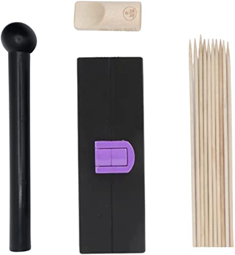 Purple Rose Supply Cannagar Mold Press Kit -Large Size (12-14 Grams) Easy To Use Cigar Maker with Accessories For Long Lasting Burn