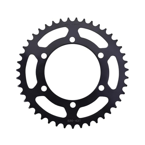 Pignon arrière 520 43T couronne moto pour YZF-R3 R7 R1 GSX-R600 GSX-R750 GSX-R1000