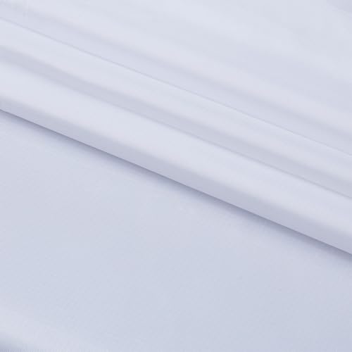 Tissu ripstop blanc indéchirable 5 mètres pour réparer tente et sac de sport