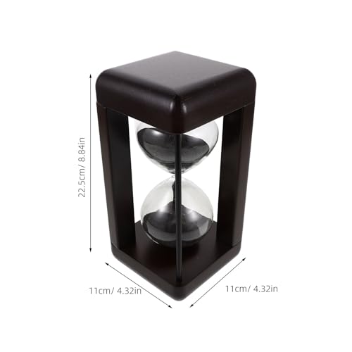 Verre de sablier moderne haut de gamme décoratif pour bureau et jeu