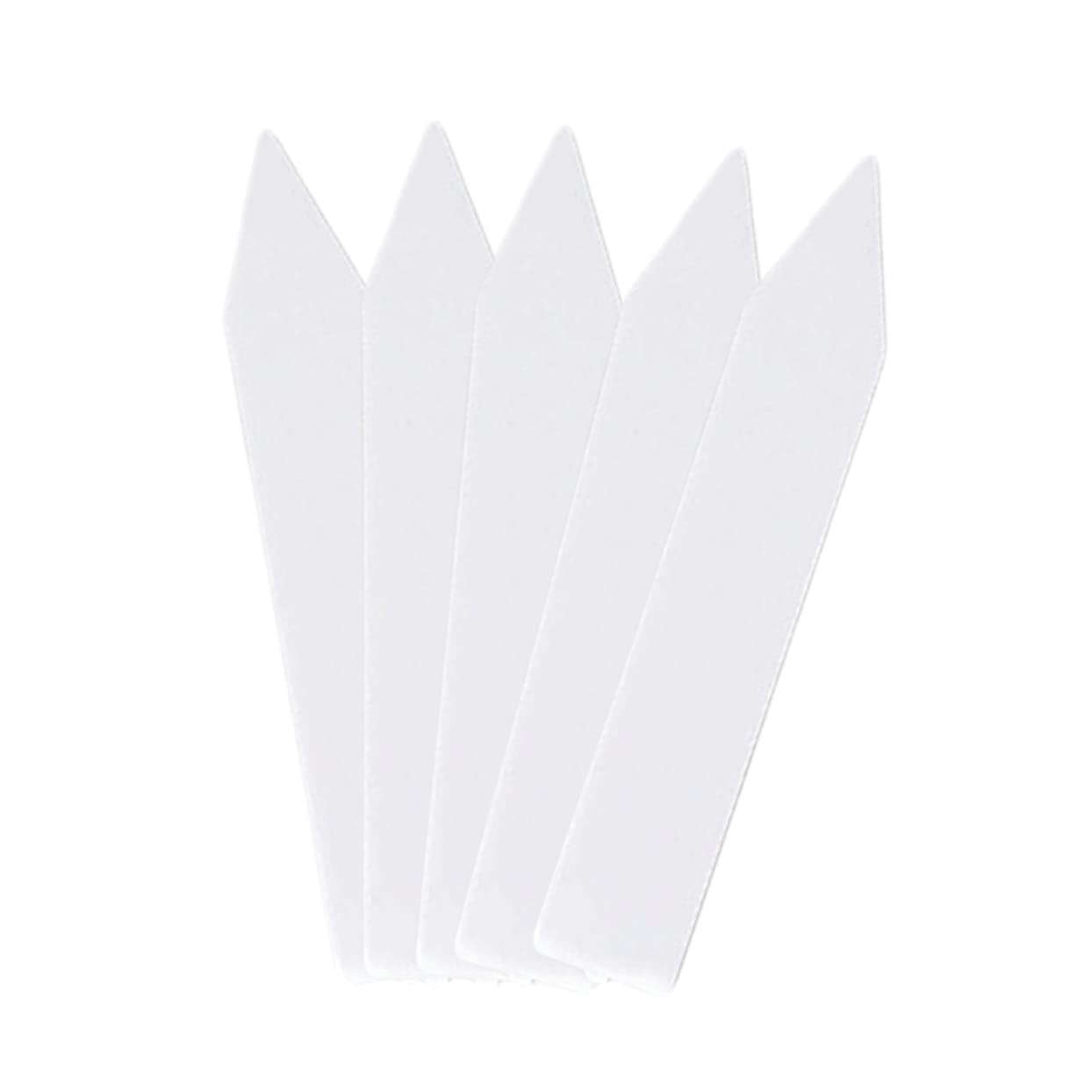 Etichette per Piante in Plastica 10x2cm Bianche 1000 Pezzi | Altamente Visibili, Facili da Scrivere e Usare, Impermeabili, per Orto e Giardino Botanico
