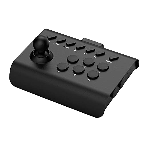 5.Base in gomma antiscivolo: Il controller è dotato di una base in gomma antiscivolo che si attacca saldamente a qualsiasi tipo di copertura e mantiene il joystick in posizione. Facile da usare, semplice operazione plug and play.