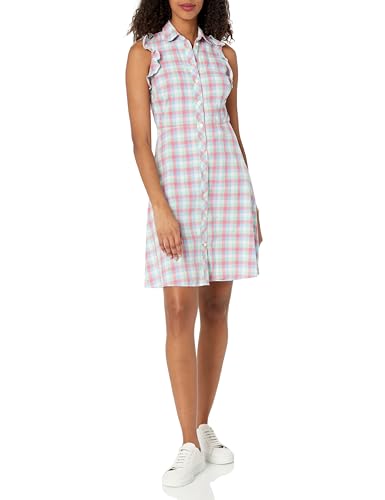 Robe-chemise Madras pour femme multicolore Kate Spade New York popeline de coton taille 48