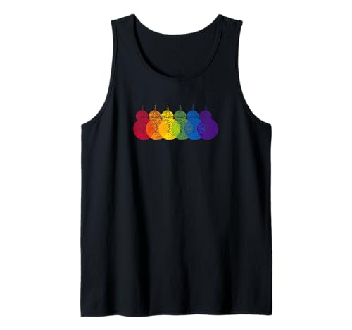 Débardeur Star Wars BB8 Rainbows Pride pour homme et femme en coton léger