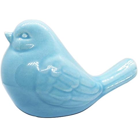 Vogelfigur aus glasierter Keramik Cover