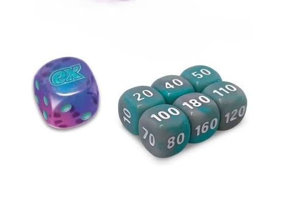 BB-Toy-Trades Compatible with PKM TCG Elite Top Trainer Dice Set Damage Marks Dice Set with BB-Toy-Trades Shipping Protection (Way of the Champs)