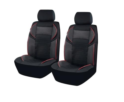 Housses de siège voiture universelles éponge 4mm rouge pour protection de sport camion SUV