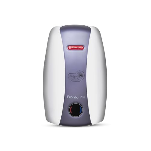 Racold Pronto Pro 3L 3KW Vertical Instant Water Heater (Geyser) | Faster Heating | Suitable for High...