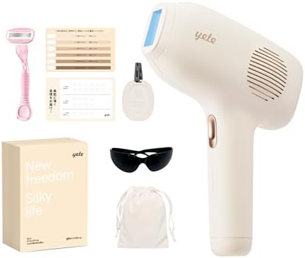 （18:00時点） YETE 脱毛器 冷感脱毛器 脱毛全身VIO効果 ヒゲ脱毛シェーバー プロレベルのムダ毛処理 冷却機能 家庭用脱毛器 自宅でフラッシュ脱毛