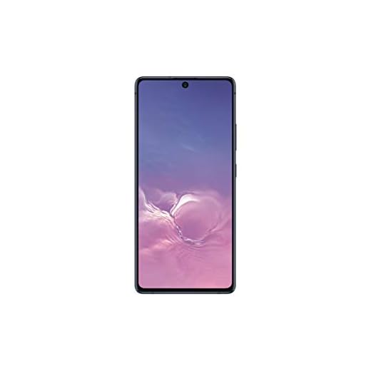 Total Wireless SAMSUNG Galaxy S10 Lite 4G LTE Prepaid Smartphone (Locked) - Black - 128GB - Sim Card Included - CDMA (TWSAG770U1CP)