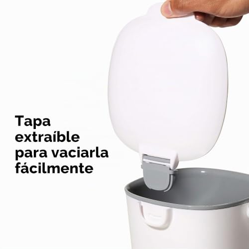 Miniatura 5 de Oxo Cubo Para Compost, White Grey, 2.8 L
