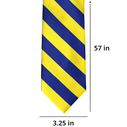 Image of tiemart Men's Striped Tie Standard Length