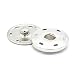 50 Sets Sew-on Snap Buttons Metal Snaps Fasteners Press Studs Buttons for Sewing Silver 3/4" 19mm