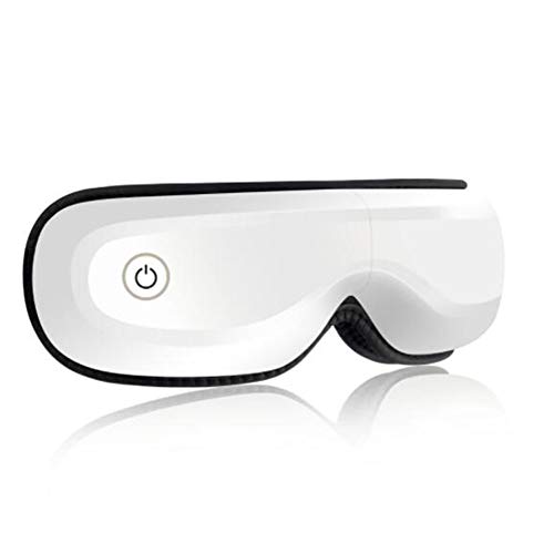 Preisvergleich Produktbild Gymqian Okular-Augenmassagegerät Mit Heizfunktion, Luftdruck- Und Vibrationsschlafgerät, Augenabdeckung Mit Bluetooth-Musik, Um Augenringe Zu Vermeiden Und Augen Und Kopf Zu Entspannen