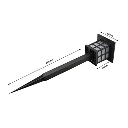 FRCOLOR 6Pcs LED Luzes Solares de Jardim Caminho Em Forma de Casa í  Prova D 'ígua Luzes Coloridas
