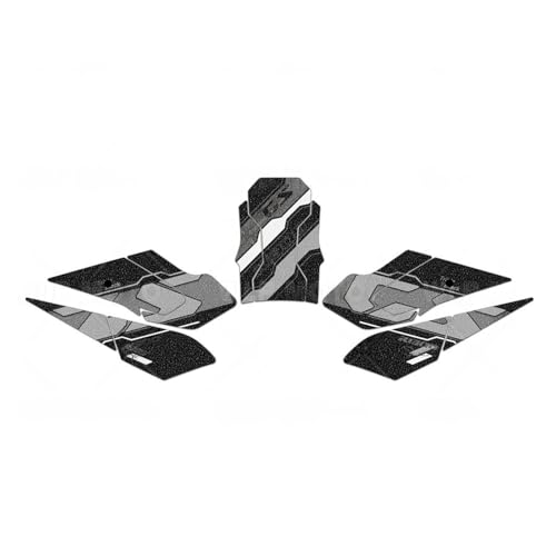 Triple Noir moto autocollant réservoir latéral premium pour BMW R1300GS