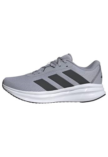adidas Galaxy 7 Running Shoes, Zapatillas Hombre, Halo Silver Carbon Core Black, 42 EU