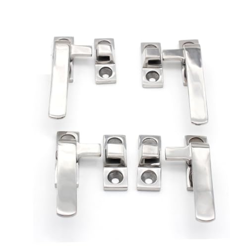 Hebilla giratoria de acero para proteger puertas de paso e interiores 2
