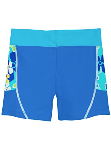 Image of Tuga Girls Two-Piece Short Sleeve Swimsuit Set 2-14Years, UPF 50+ Sun Protection