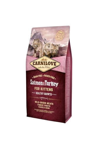 Carnilove Trockenfutter für Kätzchen mit Lachs und Pute