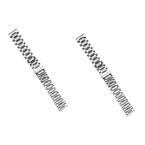Bracelet de montre acier Mikikit pour hommes et femmes avec boucle solide élégante