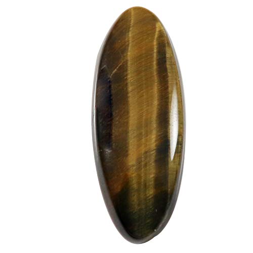Œil de tigre bleu naturel 49,3 carats, cabochon de collection Nc23