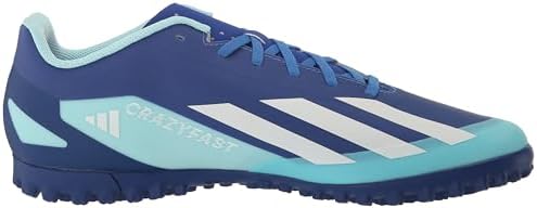 adidas Unisex X Crazylight.4 Turf Sneaker, Bright Royal/White/Solar Red, 7 US Men | Image 5